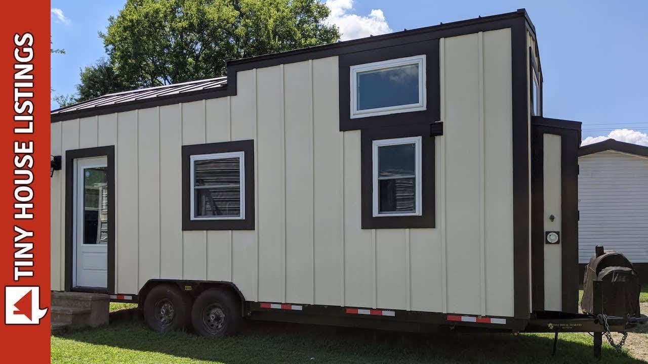 New 24' Tiny House With Downstairs Bedroom