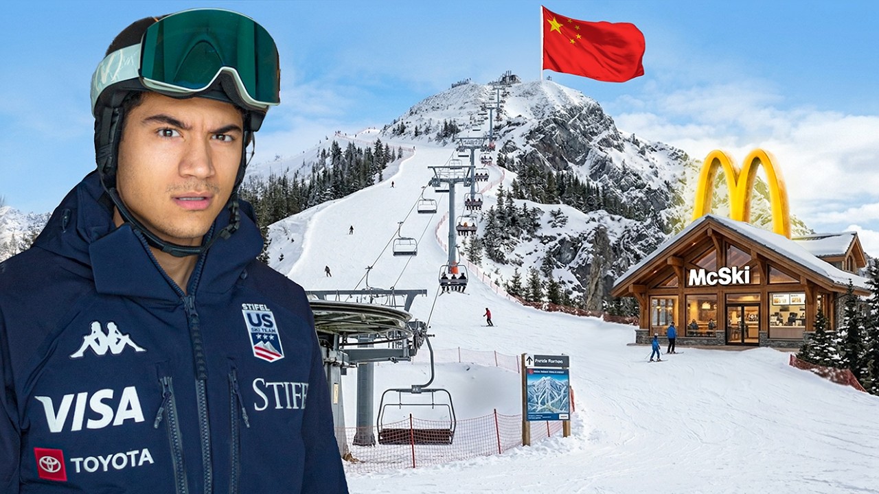 Катание на лыжах в Китае оказалось совсем не таким, как я ожидал... 🇨🇳