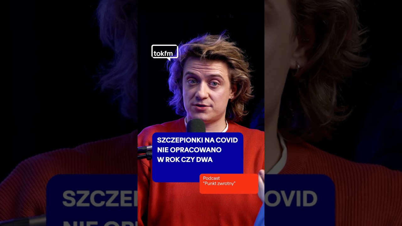 Szczepionki na COVID nie opracowano w rok czy dwa