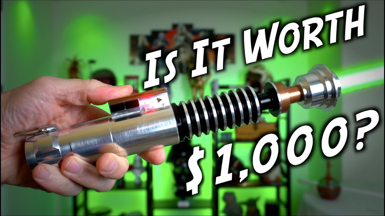 Is This Luke Skywalker Lightsaber Worth $1,000 from Vader's Vault?