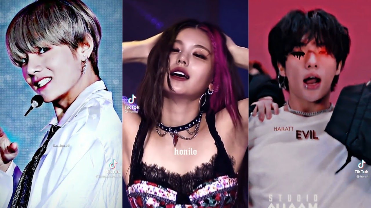 kpop tiktok edits that cure my depression