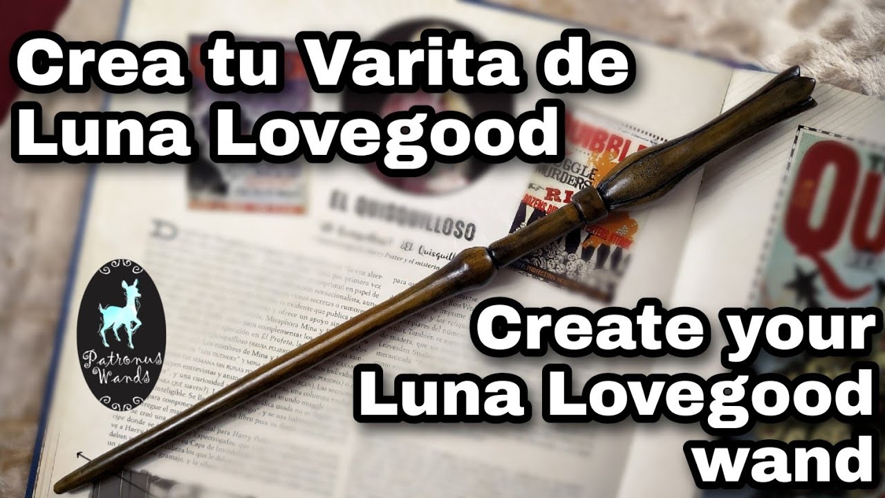 CREA tu propia VARITA de LUNA LOVEGOOD! | PATRONUS WANDS