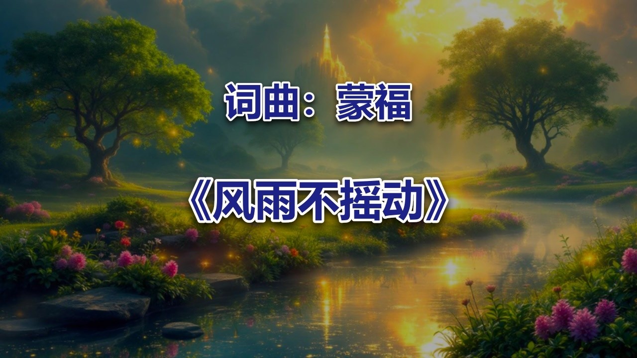 风雨不摇动_ #2026最新基督教赞美诗 #赞美神歌曲