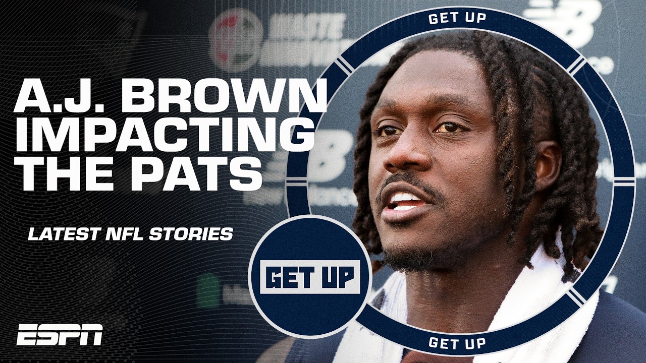 A.J. Brown impacting the Patriots, Myles Garrett & Aaron Donald + NFL MVP picks 🏈 | Get Up