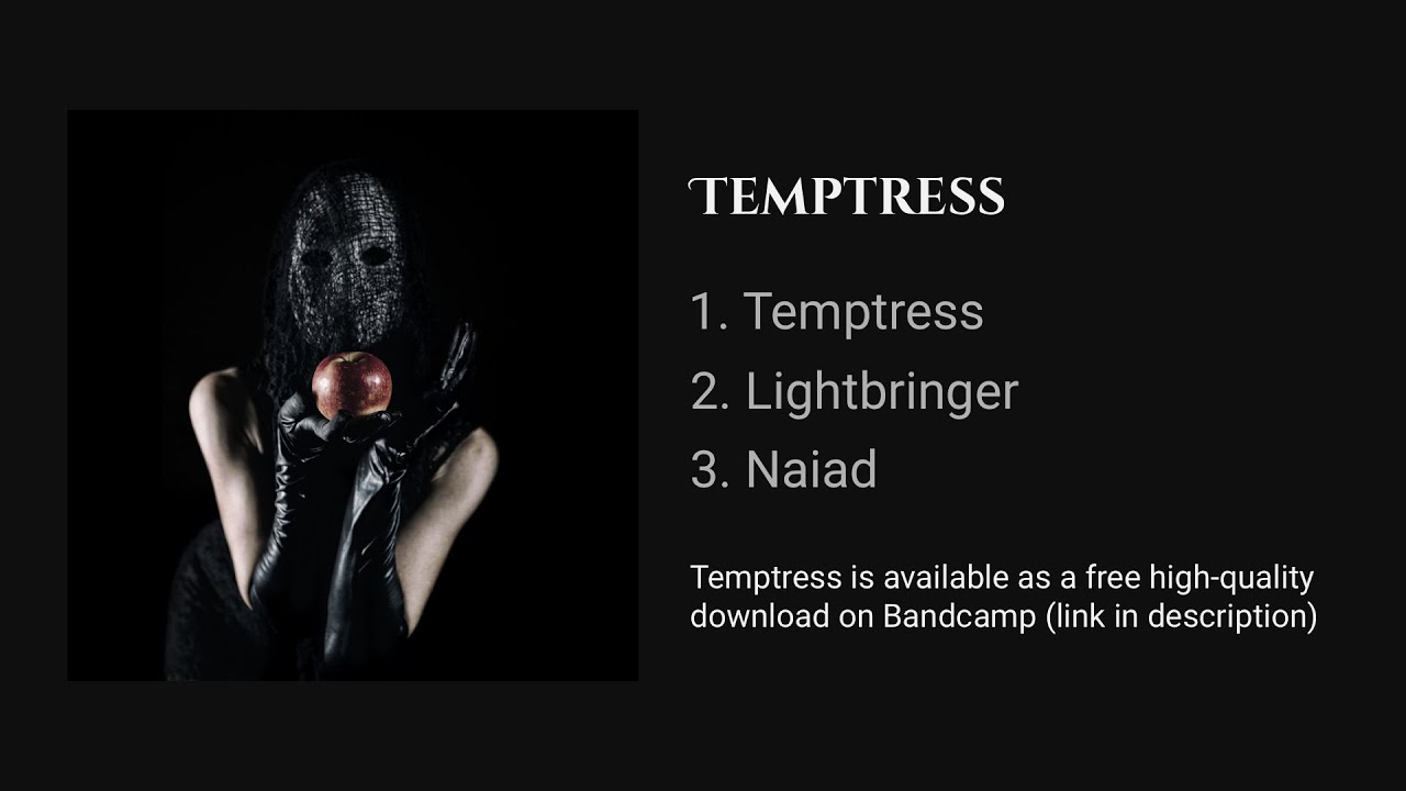 Obsidian One - Temptress (EP) | Black Electro, Electro-Industrial, Noise, Ambient