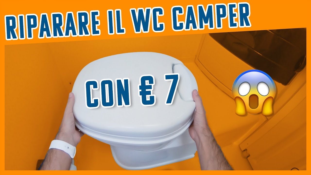 Riparare il WC del camper con €7! invece di €70! NON CI CREDERAI 😱