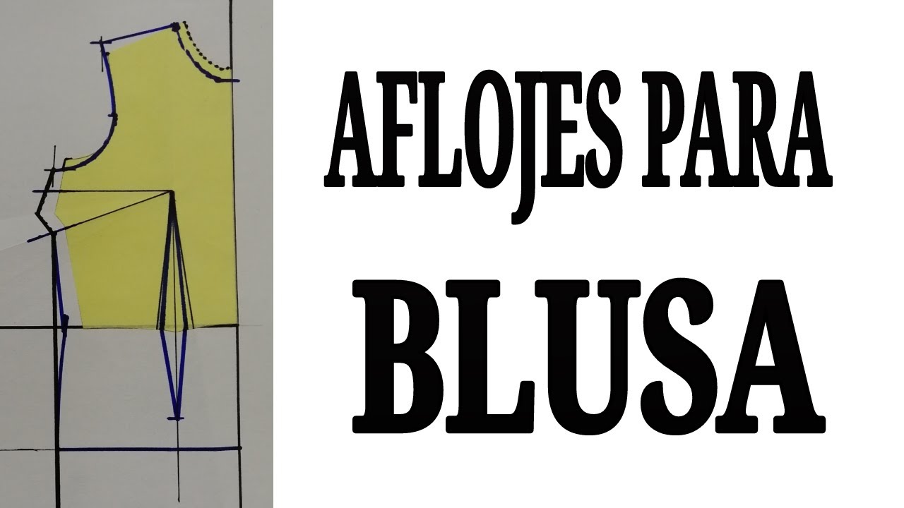 COMO HACER BASES PARA BLUSA
