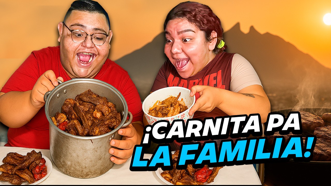 Al estilo DELGADO 😎 CARNITA ASADA con la FAMILIA 🥩 - Luisito Delgadoo