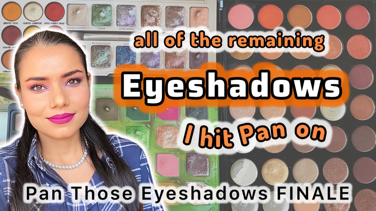 5 NEW Pans (with Eyelooks) Pan Those Eyeshadows FINALE #panthoseeyeshadows