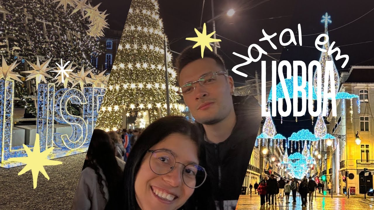 ✨Testemunhei as Luzes de Natal Acendendo em Lisboa! -  Oque eu achei? 🤷🏻‍♀️