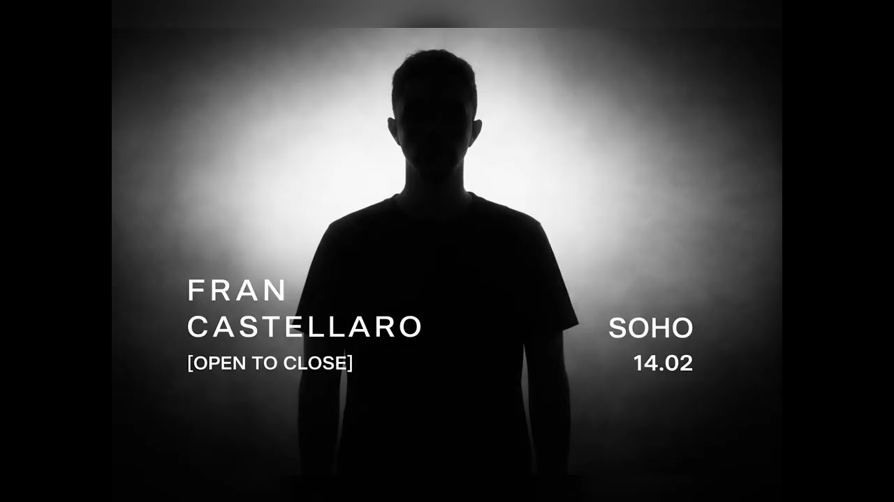 Fran Castellaro | Open to close at Soho, Arrecifes (Argentina). [Progressive house set]