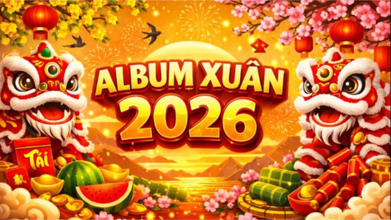 Liên Khúc Nhạc Tết 2026 Mới Nhất - Xuân Đất Việt Rộn Ràng