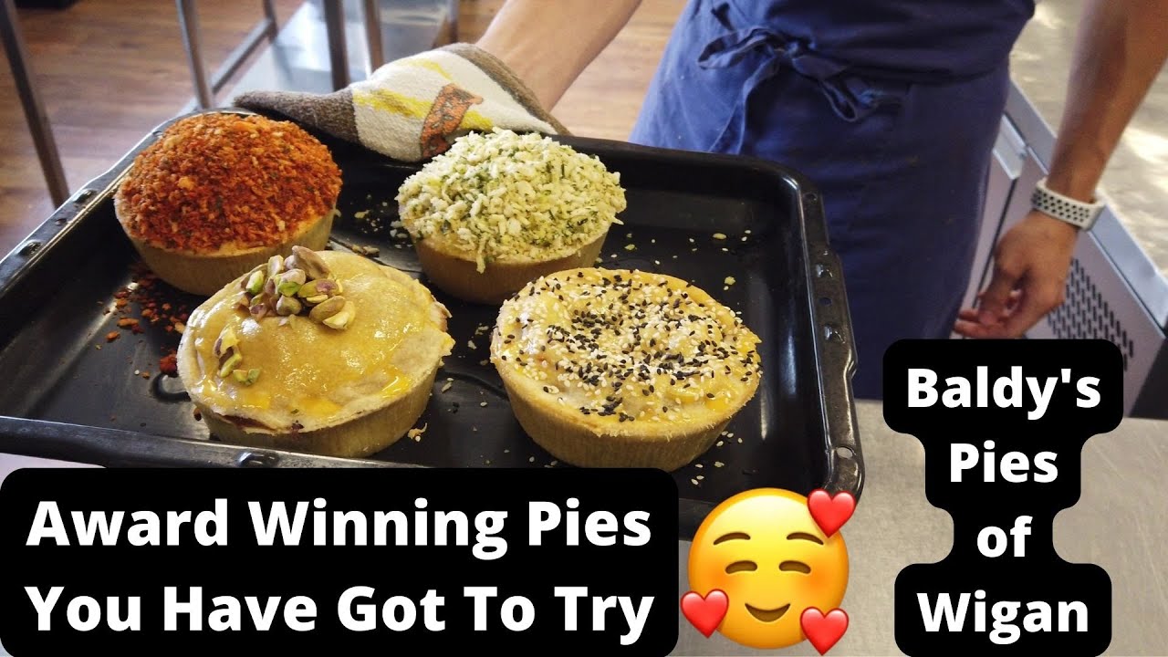 Award Winning Pies From Baldy's Pies Wigan UK | Tracy & Colin The Food Huggers