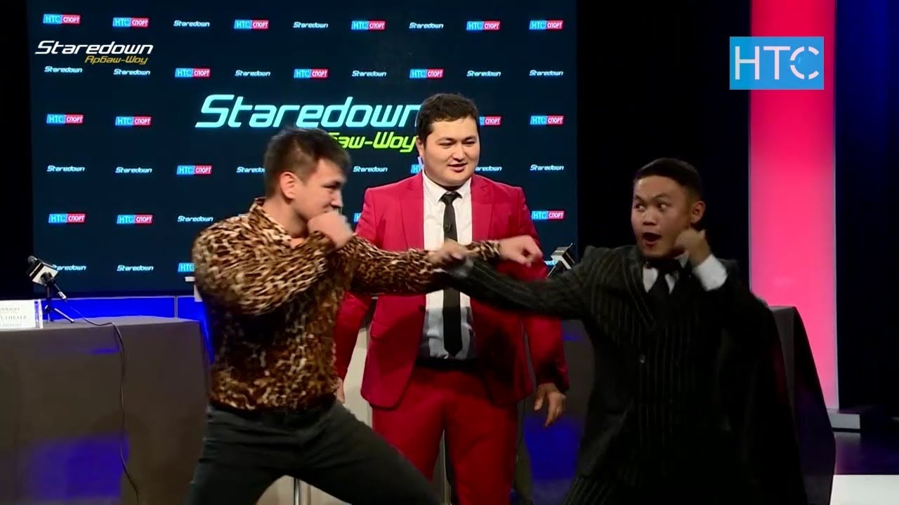 Бодибилдер Ринат Усупбаев VS актер Азамат Исмаилов / Staredown / Арбаш-шоу #4 / НТС
