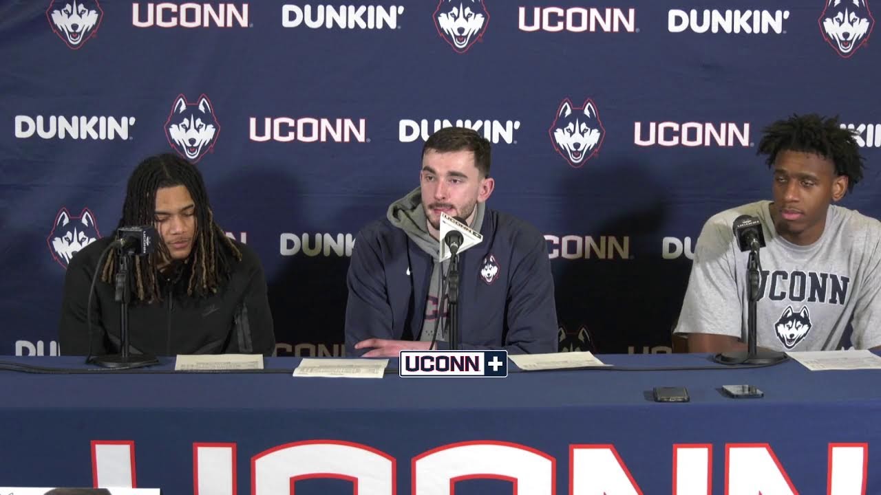 UConn Men's Basketball Postgame Press Conference