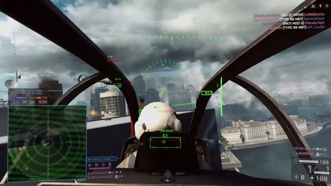 Game play attack helicopter siege of shanghai Battlefield 4