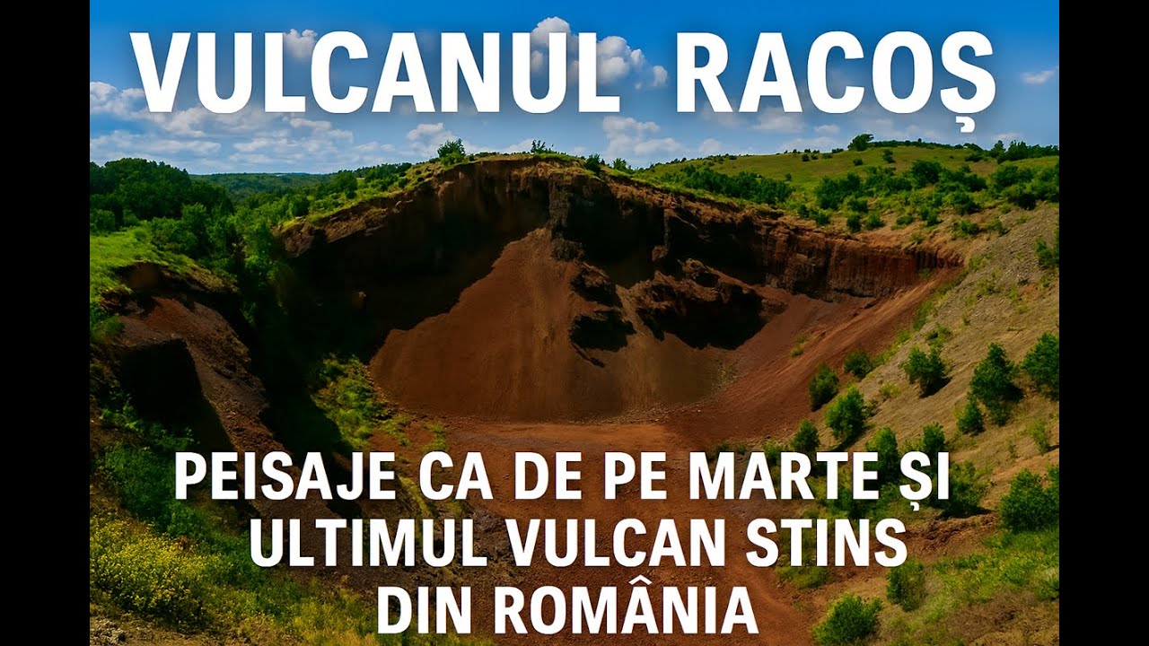 Vulcanul Racos | Peisaje Ca de Pe Marte și Ultimul Vulcan Stins din Romania!