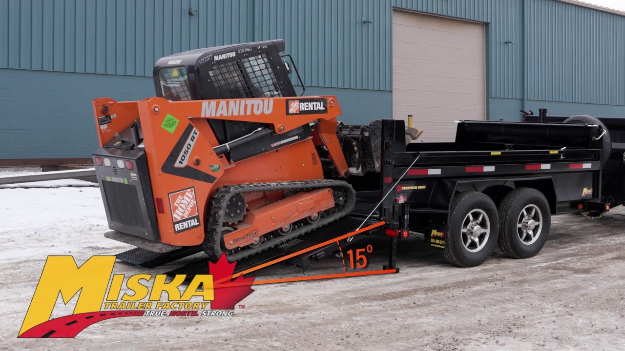 Miska Ultra Low Pro Dump Trailer | True. North. Strong.
