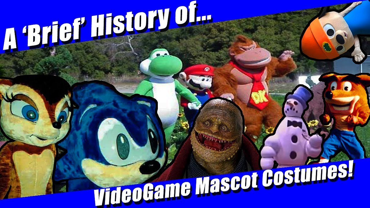 A Brief History of Video Game Mascot Costumes