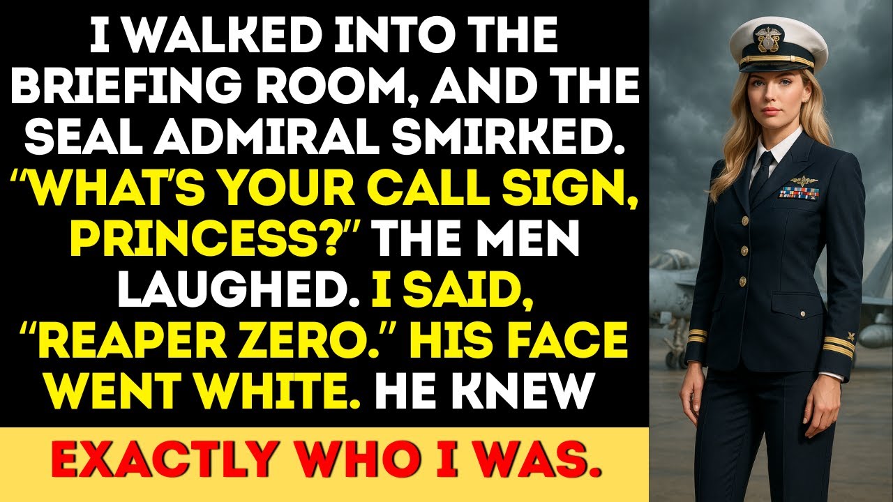 The SEAL Admiral Asked My Call Sign as a Joke — Until ‘Reaper Zero’ Made Him Freeze in Shock.
