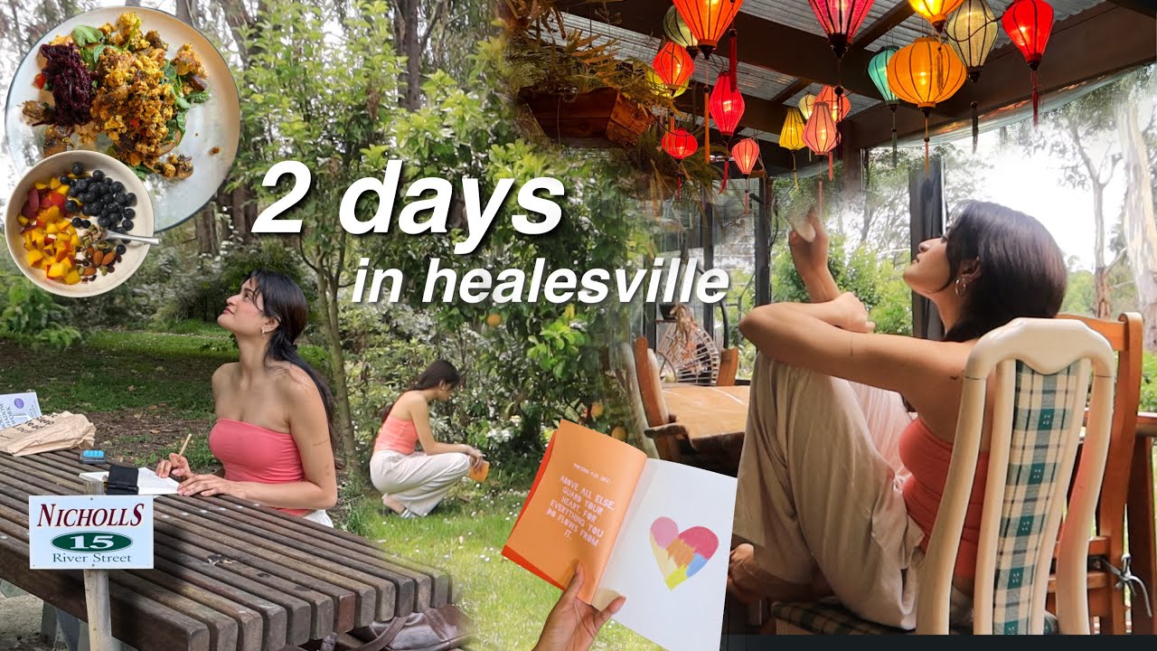healesville vlog | reconnecting with nature and myself
