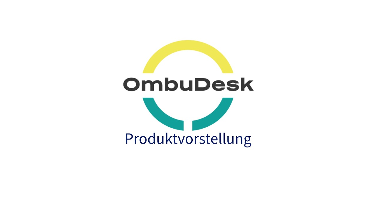 OmbuDesk Schlichtungssoftware Produktvorstellung