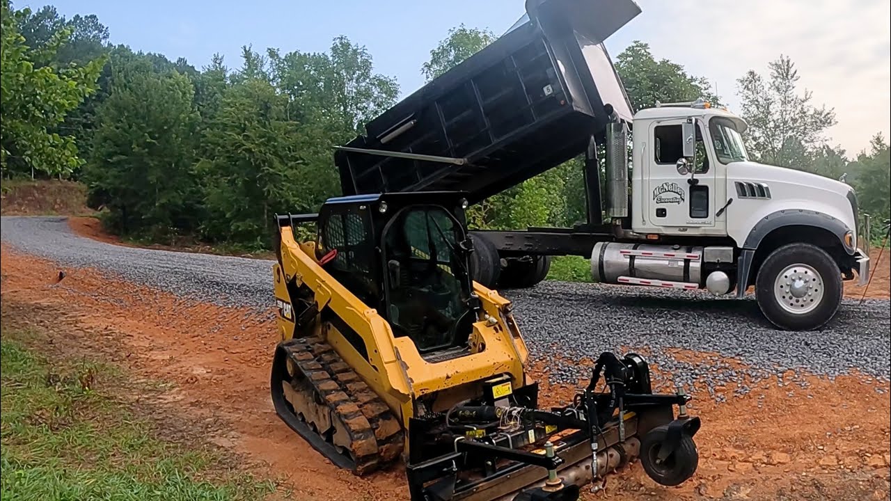 Will This DEAD Gravel Driveway Live Again? HARLEY RAKE To The Rescue…