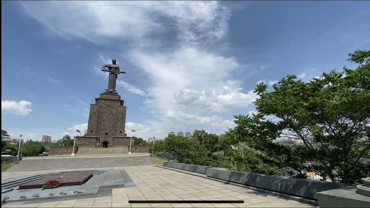 Армения/Ереван: прогулка по городу/ мать Армения/ поющие фонтаны