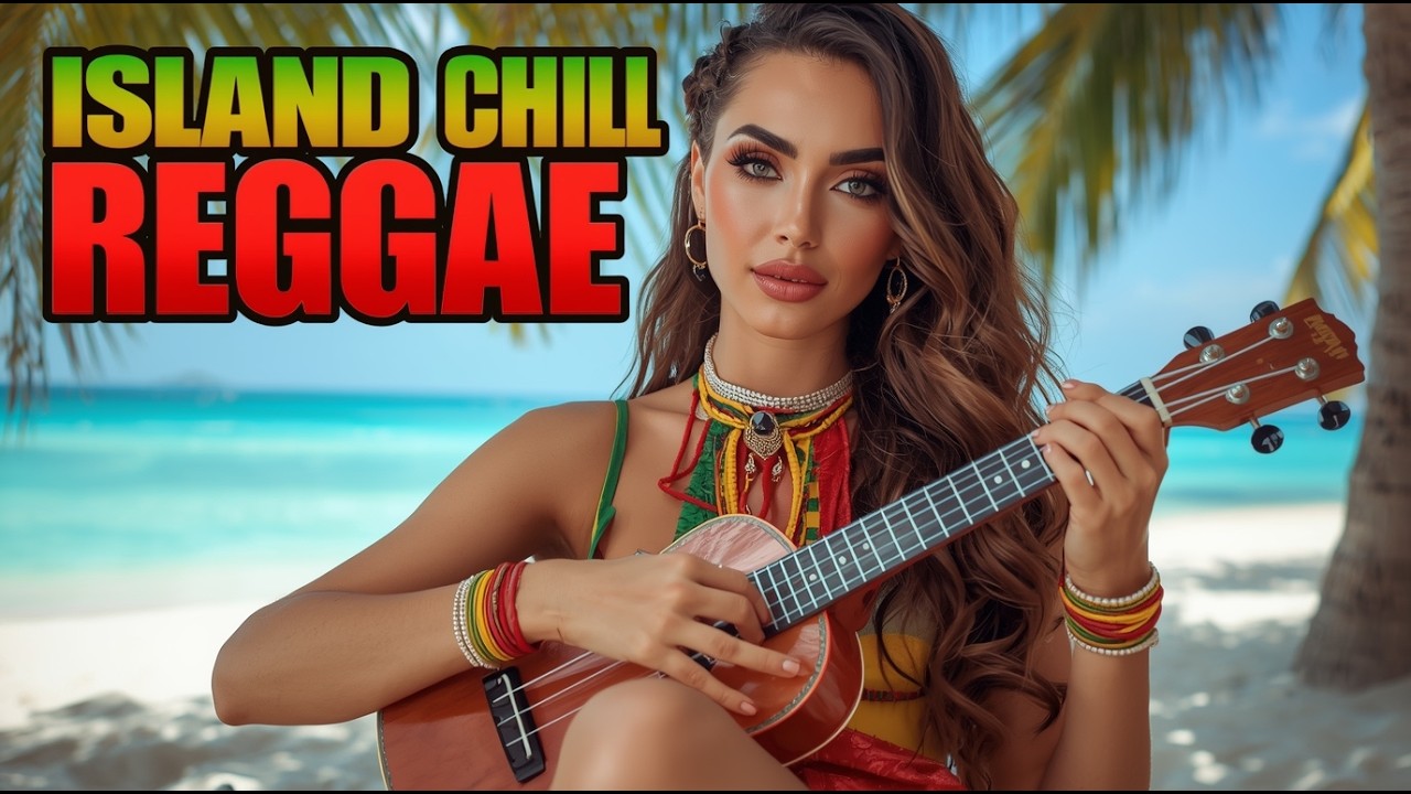 Island Chill Reggae 🌴 Relaxing Tropical Music for Stress Relief & Sleep