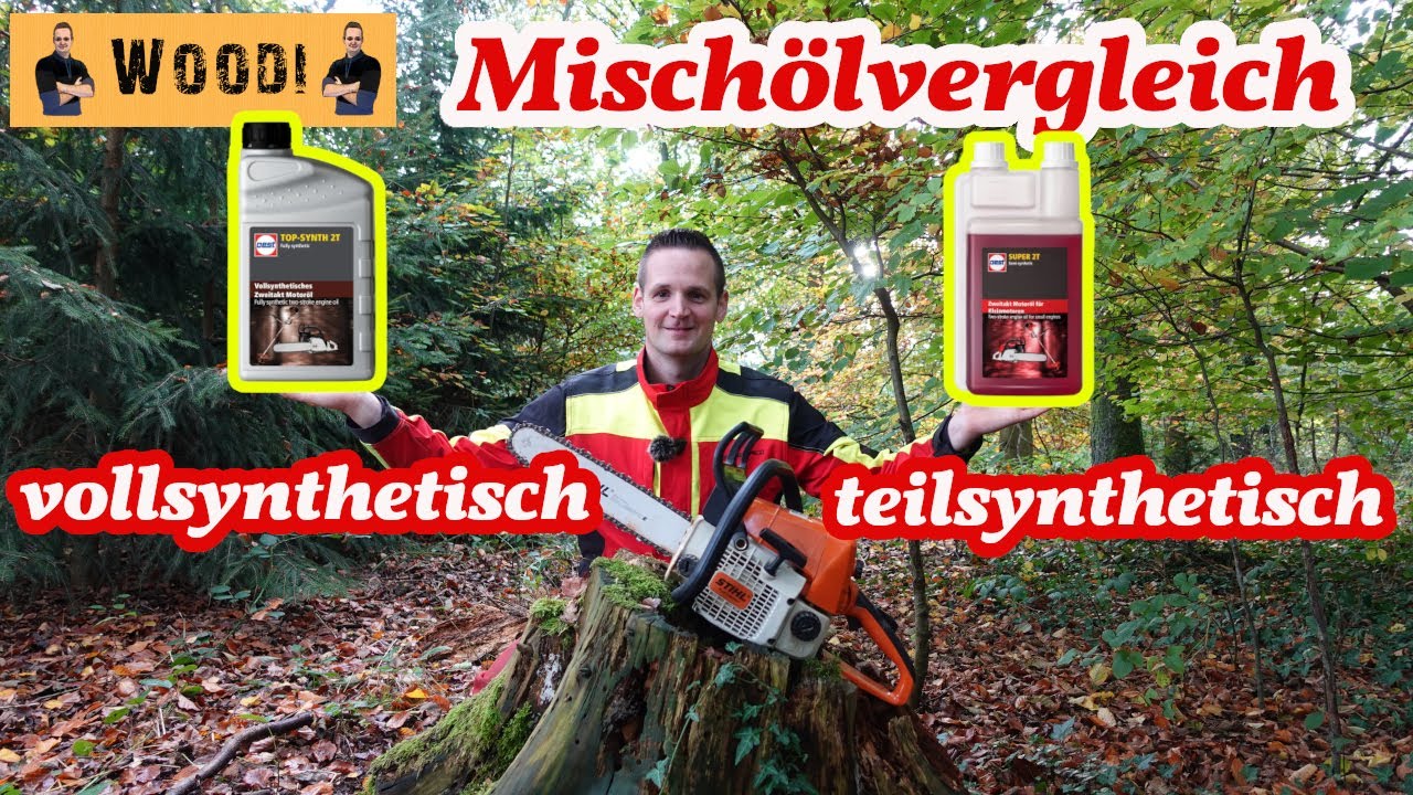 Motorsägen Mischöl Vergleich: Welches Öl ist das BESTE für dein Selbstgemisch?