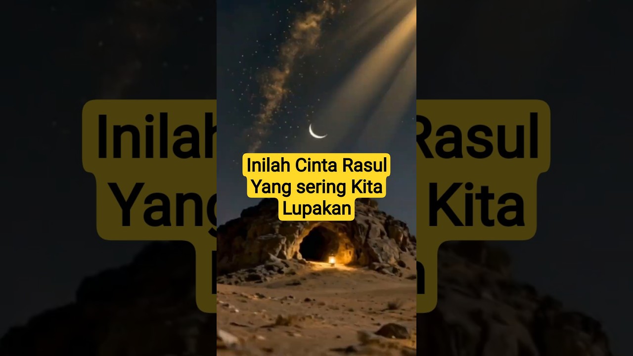 NABI MENANGIS KETIKA WAHYU TURUN
