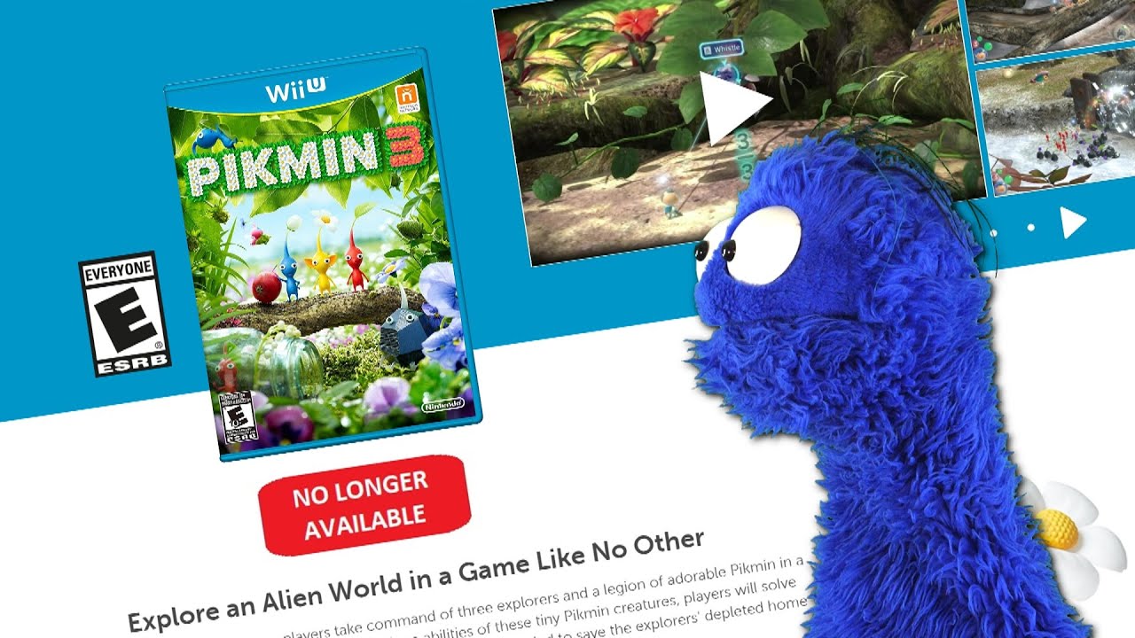 Let's Talk About Nintendo Removing Pikmin 3 From the Wii U eShop
