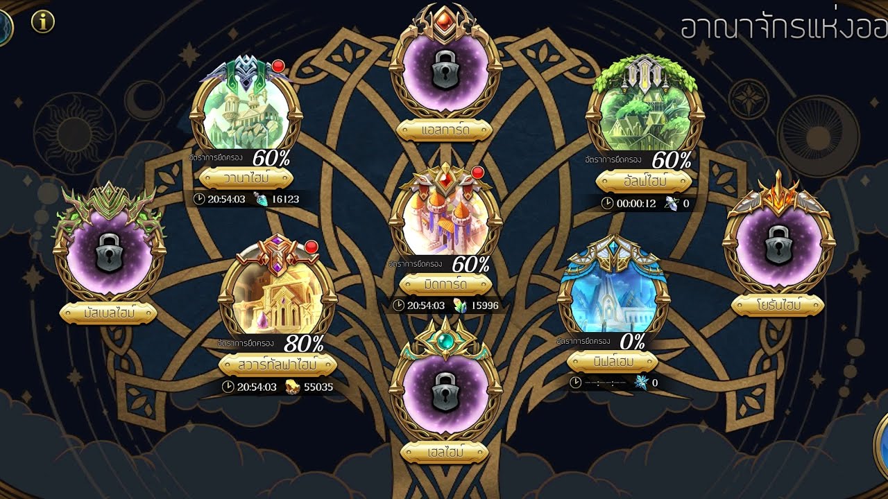 ลงอาณาจักรแห่งออโรรา อัลฟ์ไฮม์ 6-1 Langrisser mobile ปลดล็อคเทพไว้ช่วยในเกม