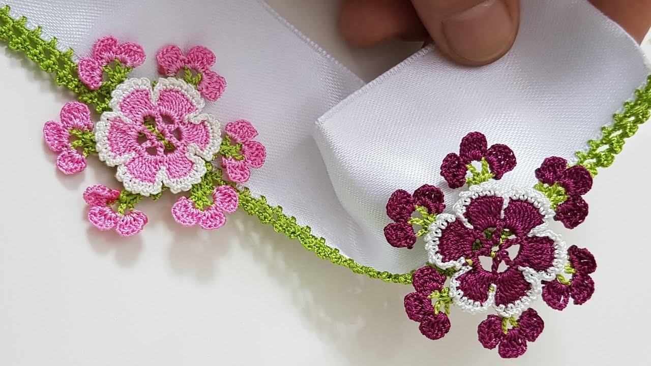 1140 Yapmaya Değer Mutfak Havlusu Veya Yazma Kenarı Oyası