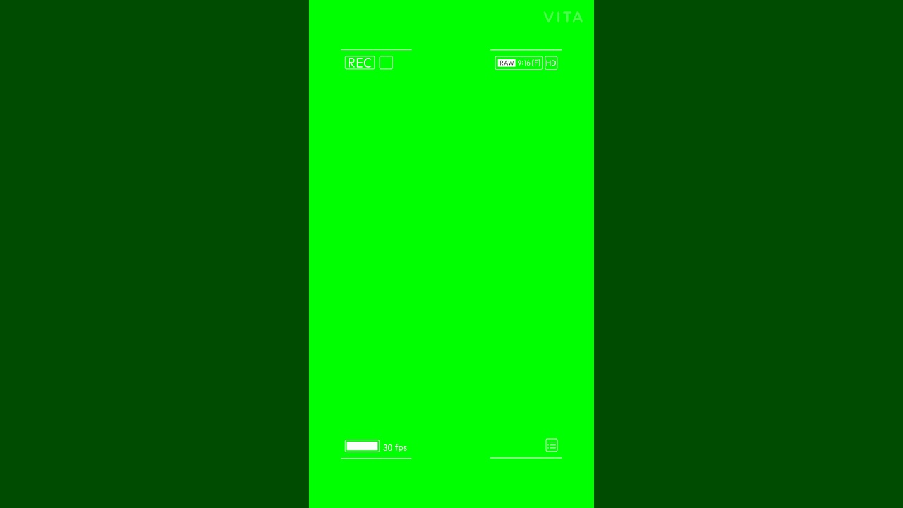 Dslr camera record green screen.