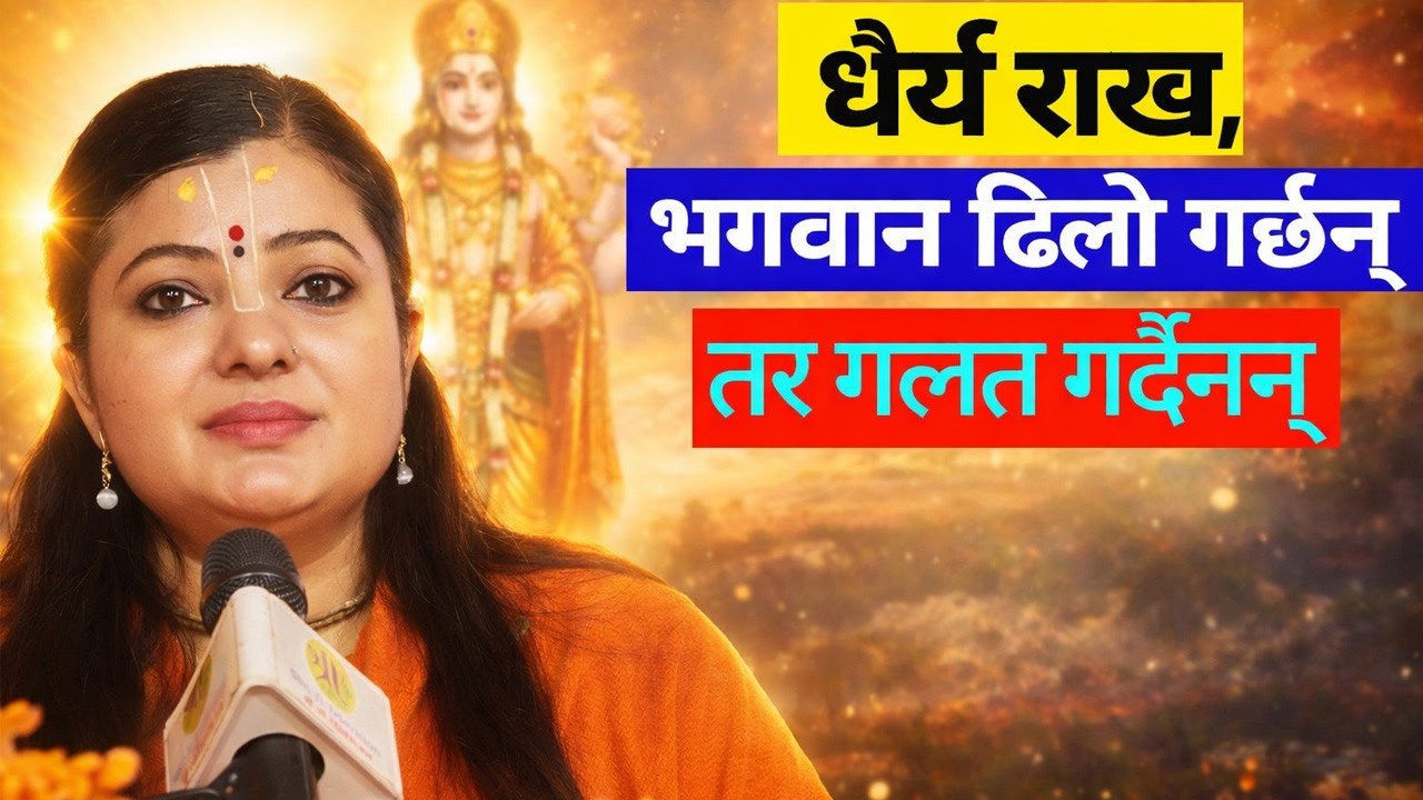 धैर्य राख, भगवान ढिलो गर्छन् तर गलत गर्दैनन् | Faith & Patience Motivation | Nepali Inspirational