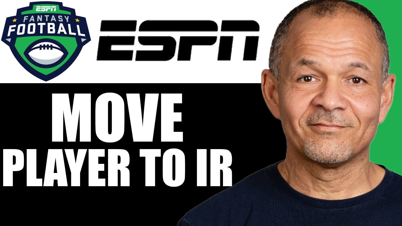 How to MOVE Player to IR on ESPN Fantasy Football App (Quick Guide)