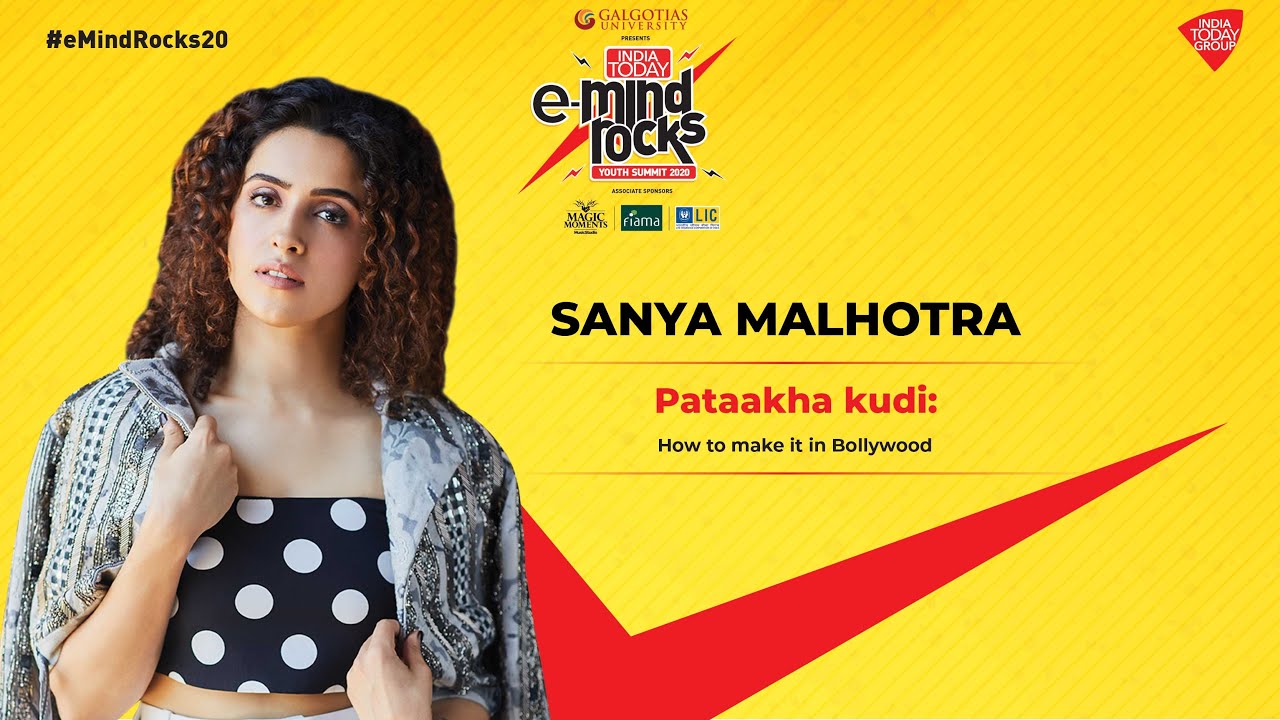 e Mind Rocks 2020 | Sanya Malhotra Exclusive On Journey In Bollywood, Sushant Singh & More