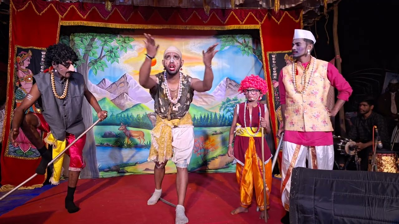 कोकणातील नमन | वाकडे पेंड्याची धमाल 😄 | पारंपरिक नमनाचा खरा जल्लोष