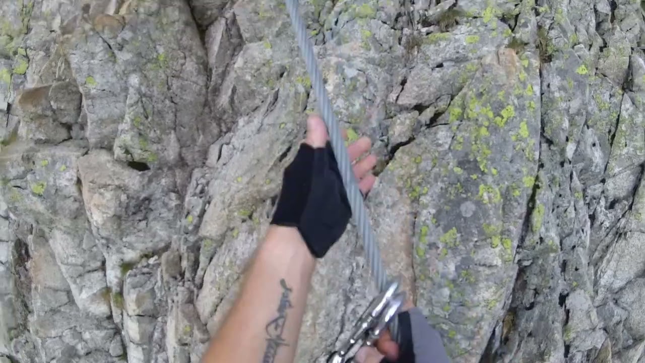 Ferrata Priečne sedlo 15.8.2022 čast 1/3