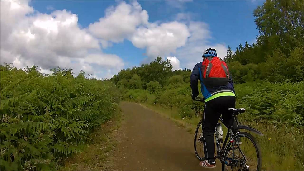Kielder Forest by Bike - 26 Miles around Kielder Reservoir HD