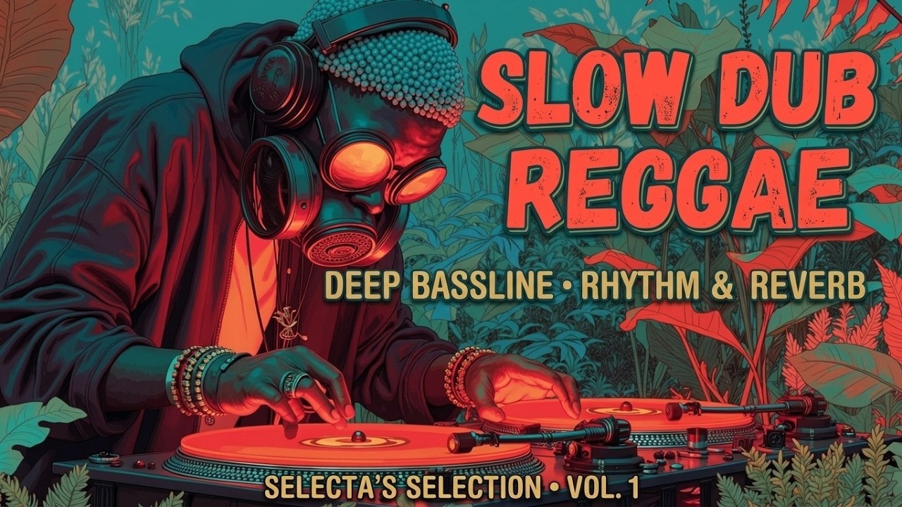 Глубокий Регги Даб 🌴 Медленный Ямайский Бас-Медитация | Расслабляющие Джунгли Вибрации 🔥