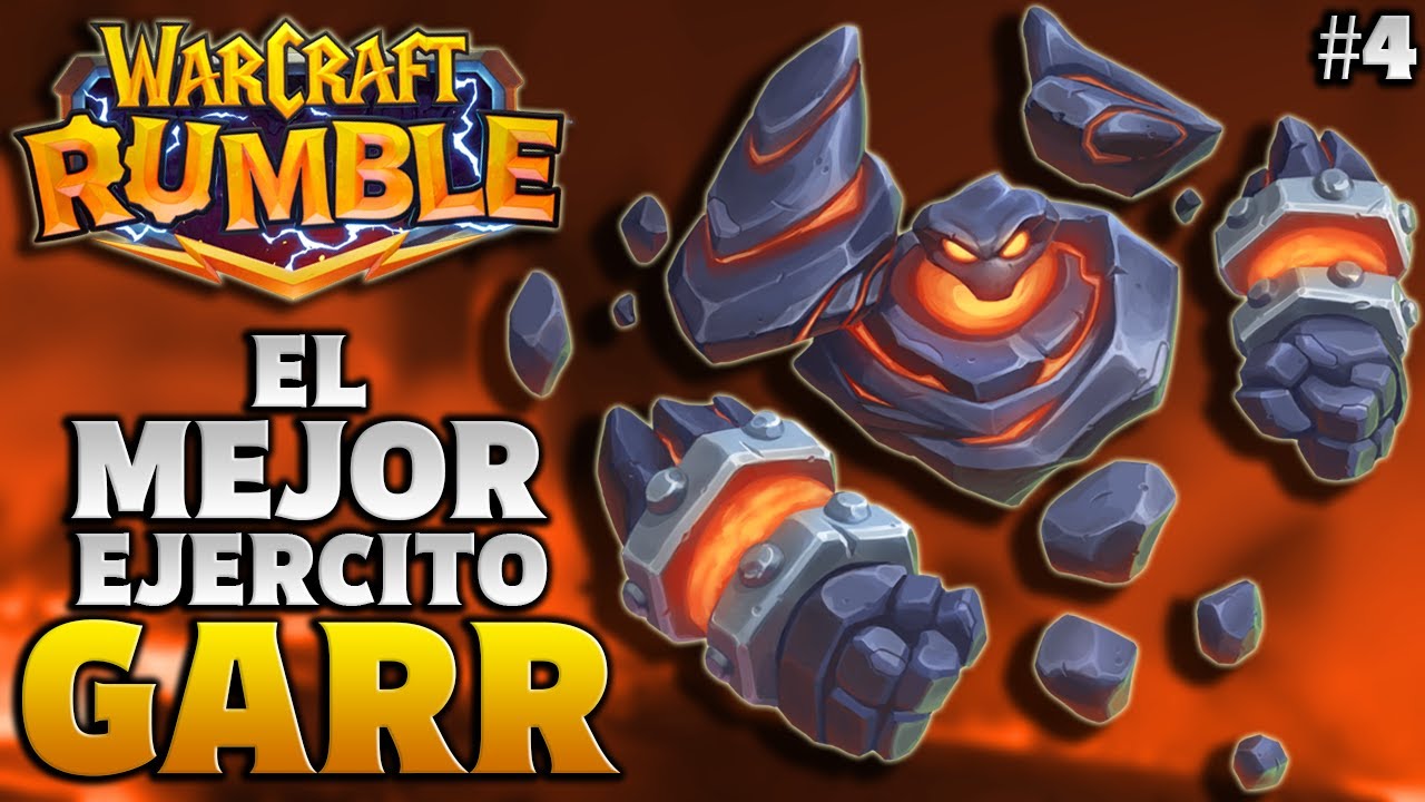 ✅ USA ESTE COMBO PARA DERROTAR A GARR FÁCILMENTE | MOLTEN CORE #4 | WARCRAFT RUMBLE
