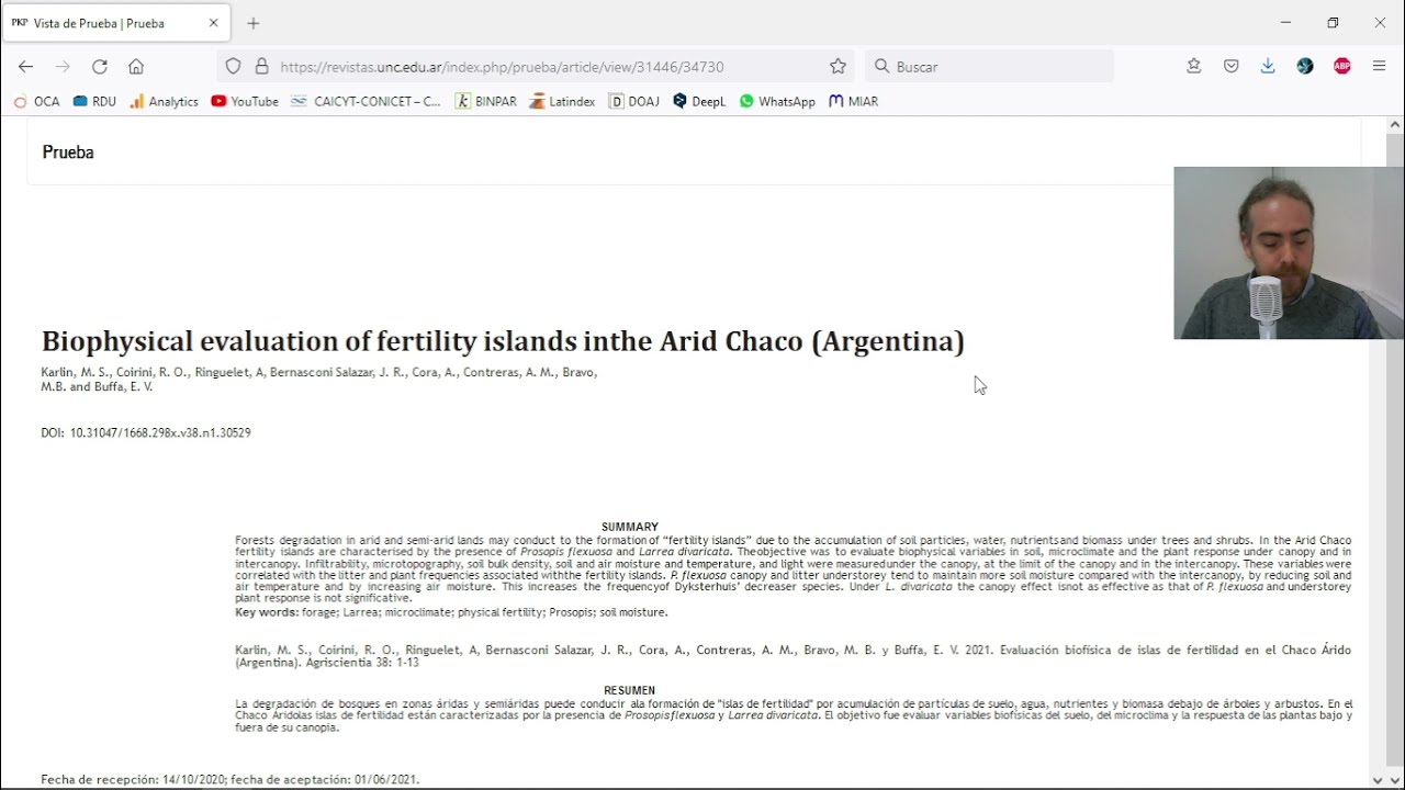 HTML para OJS. Conversión simple desde WORD y subida al software