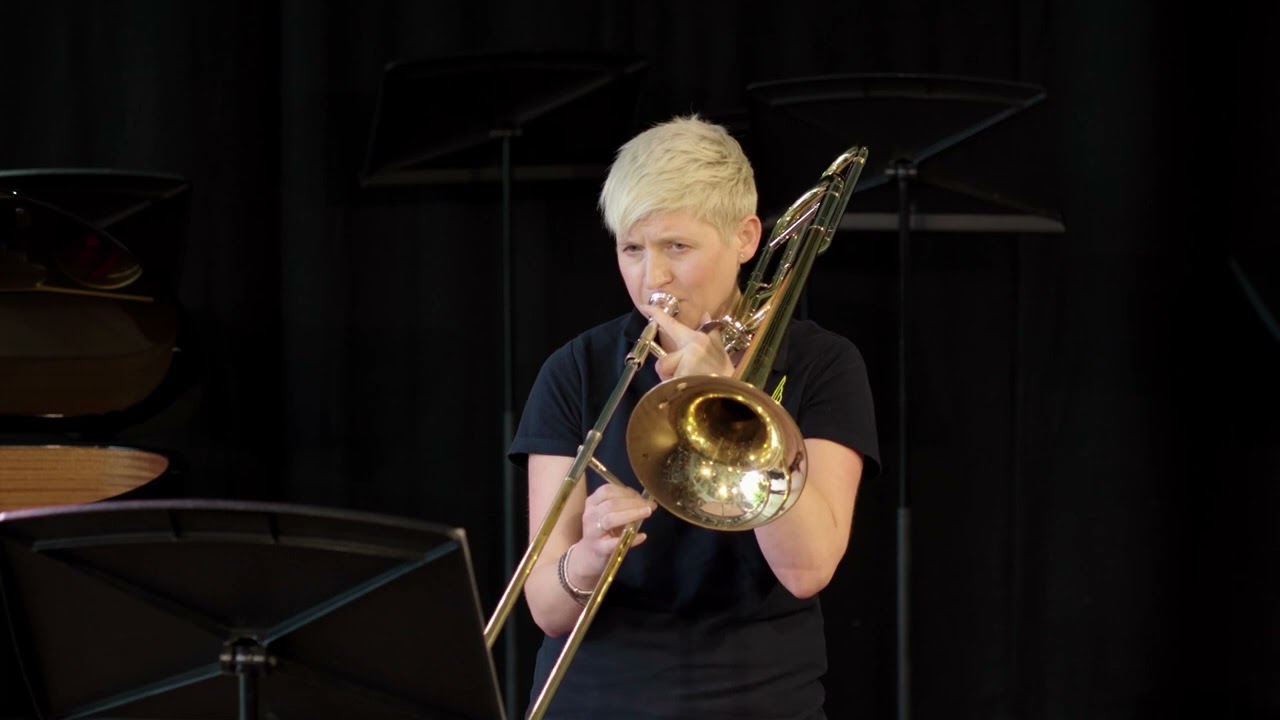 WFEL Fairey Band Trombone Players
