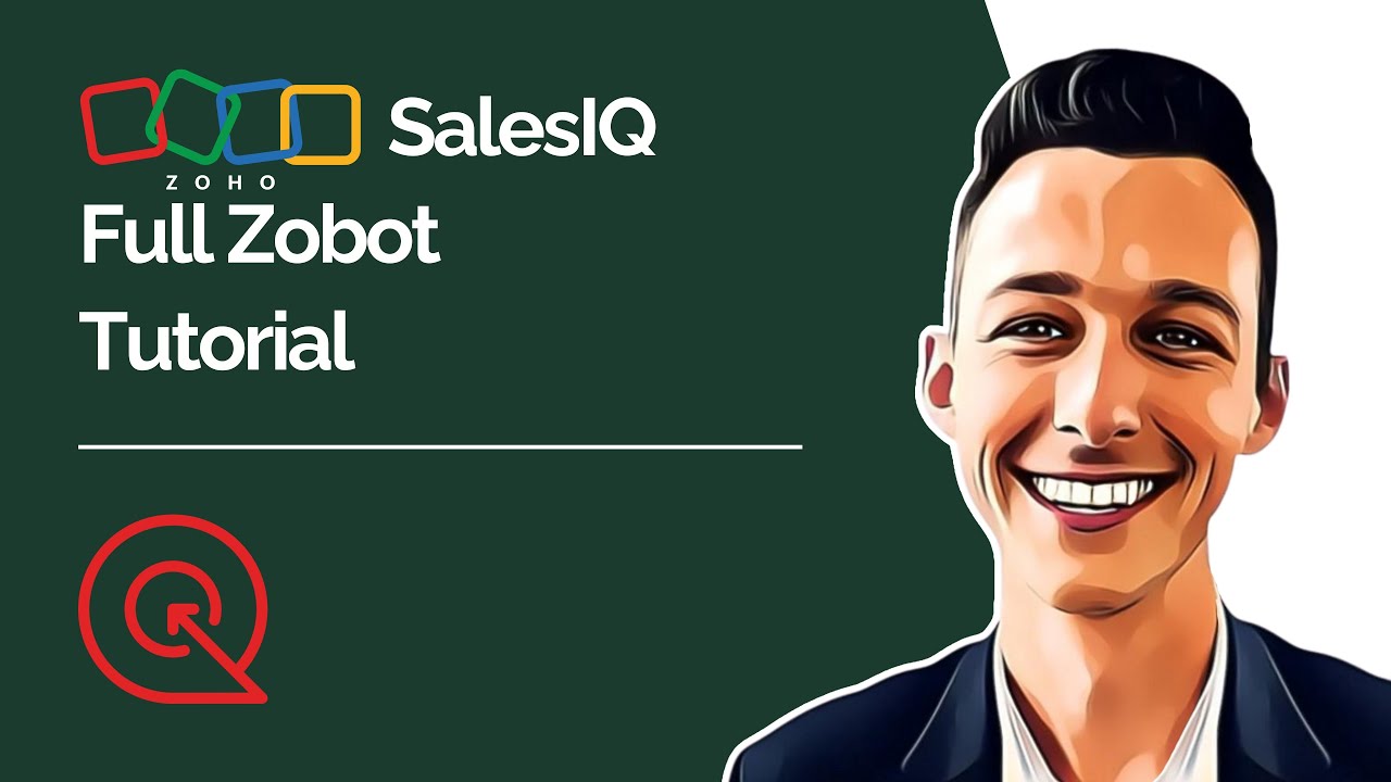 Zoho SalesIQ Full Zobot Tutorial