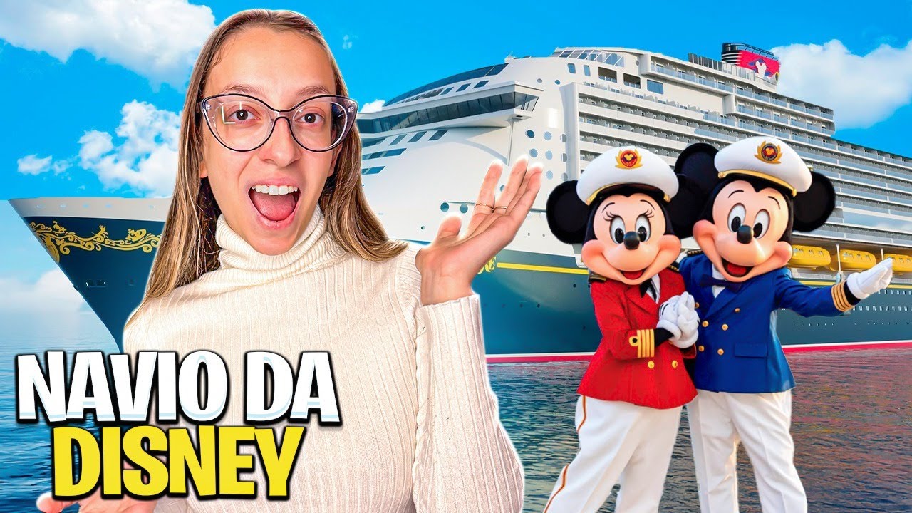 VIAJEI PRO CRUZEIRO DA DISNEY COM MINHA MELHOR AMIGA E AMIGOS YOUTUBERS
