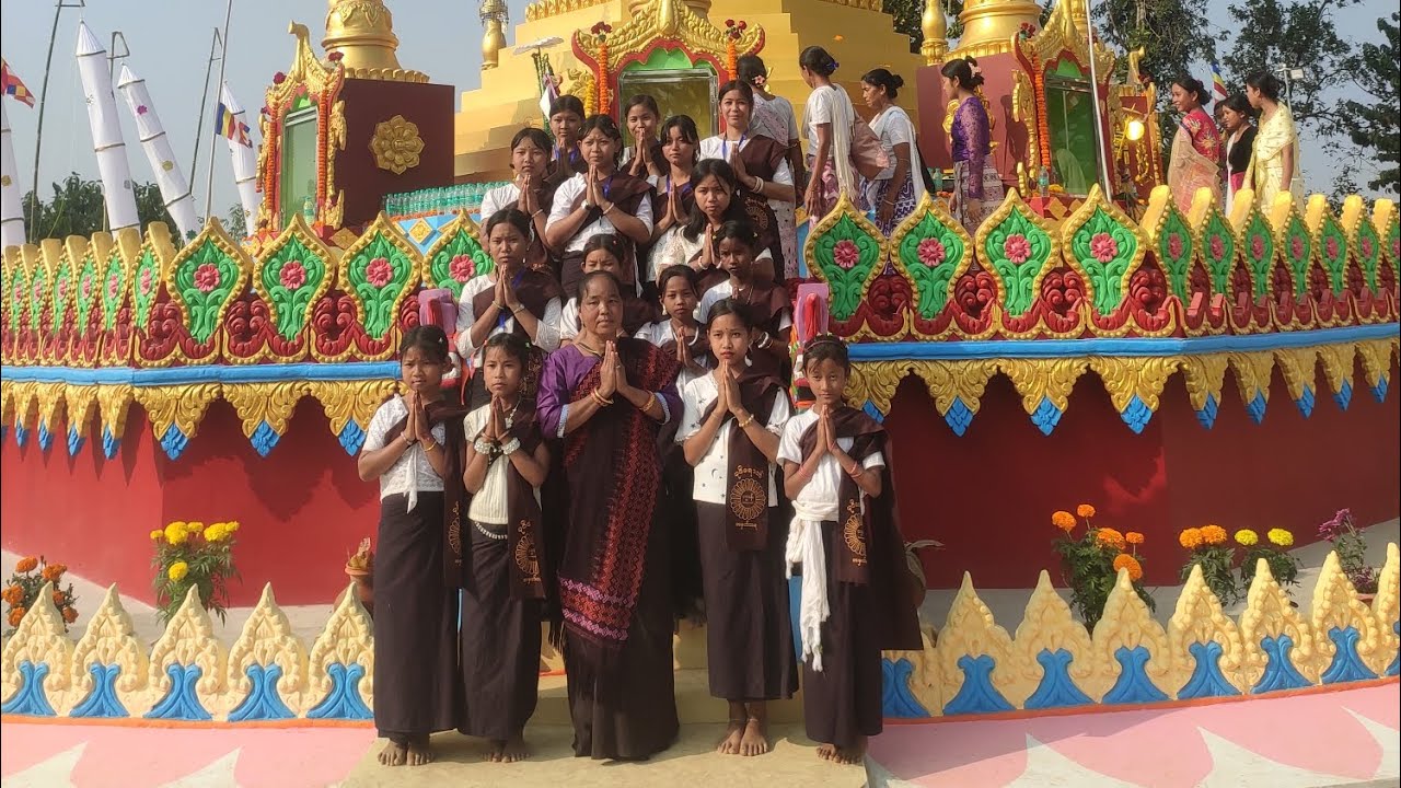 our village new Buddha temple 🙏🙏🙏