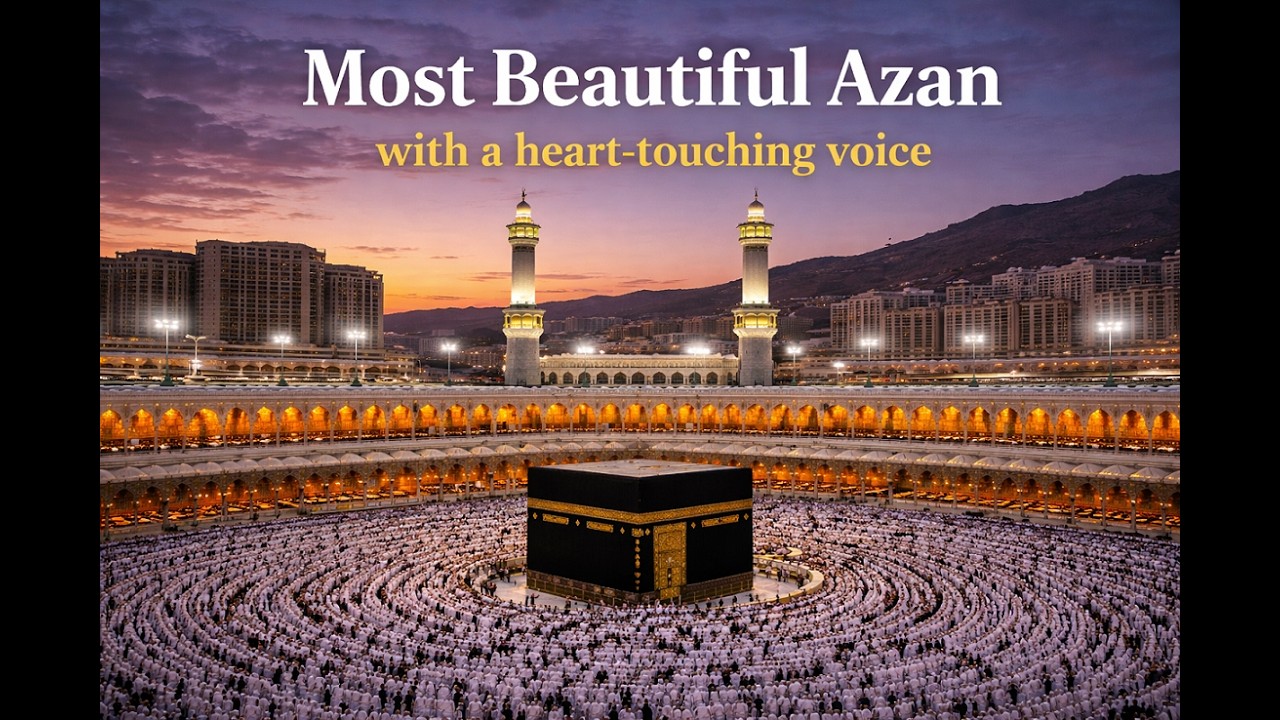 Live Azaan in Makkah 🕋 | Most Beautiful Adhan from Masjid Al Haram by Imam e Kabba| Harmain Compass