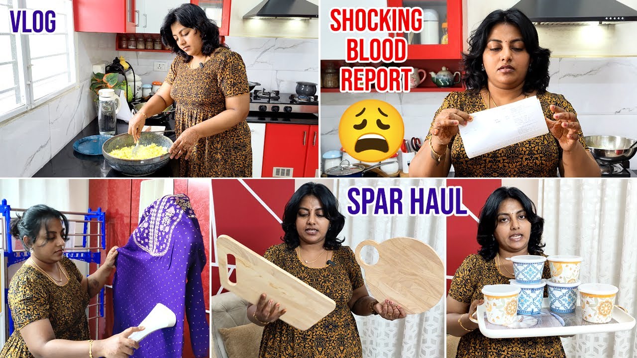 Morning Routine | Report பார்த்து SHOCK 😲😲 ஆகிட்டேன் | Spar Shopping Haul | Karthikha Channel Vlog